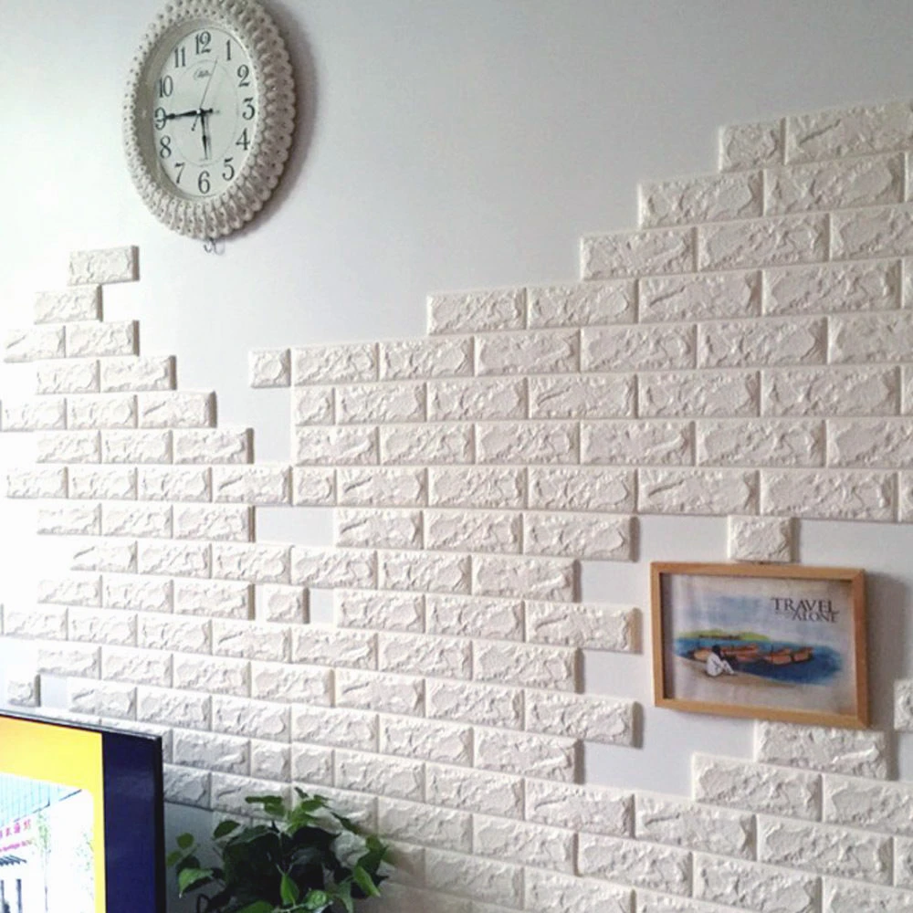 самоклеючі 3D панелі в вітальню