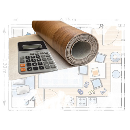 Як розрахувати лінолеум на кімнату