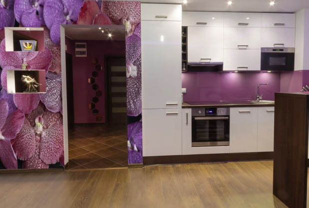 Купити самоклеючі шпалери на кухню