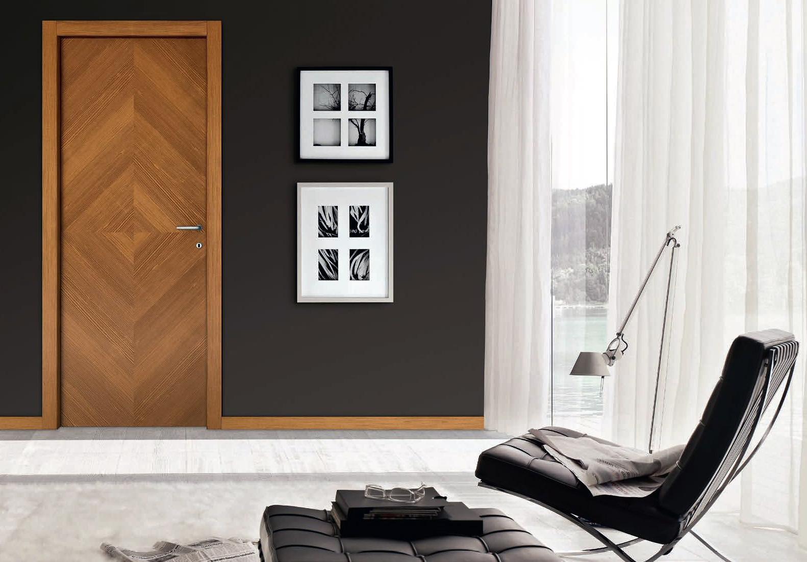 Купити самоклеючі шпалери для дверей під дерево