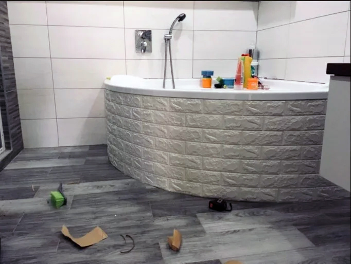 самоклеючі 3д панелі