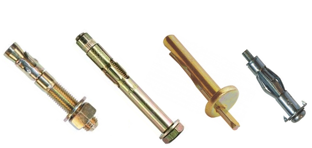 Види анкерів 10х100