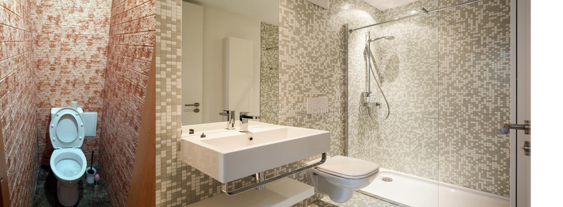 самоклеючі панелі для ванної