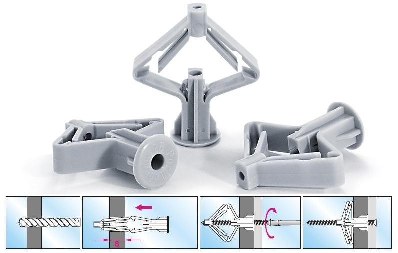 Дюбель для гіпсокартону