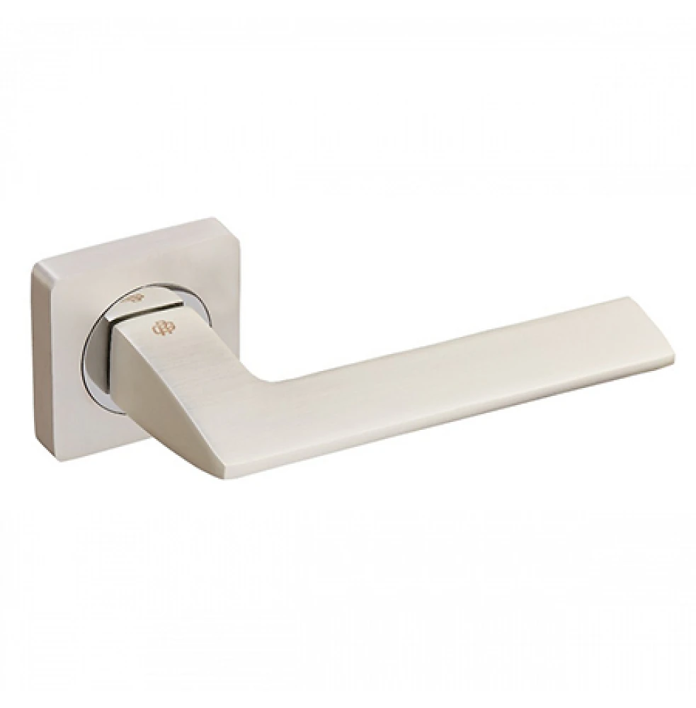 Ручка на розетке Gavroche SCANDIUM Sc  A1 цвет PW/CP (белый матовый/хром)