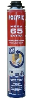 Пена проф 850мл POLYFIX MEGA 65 EXTRA