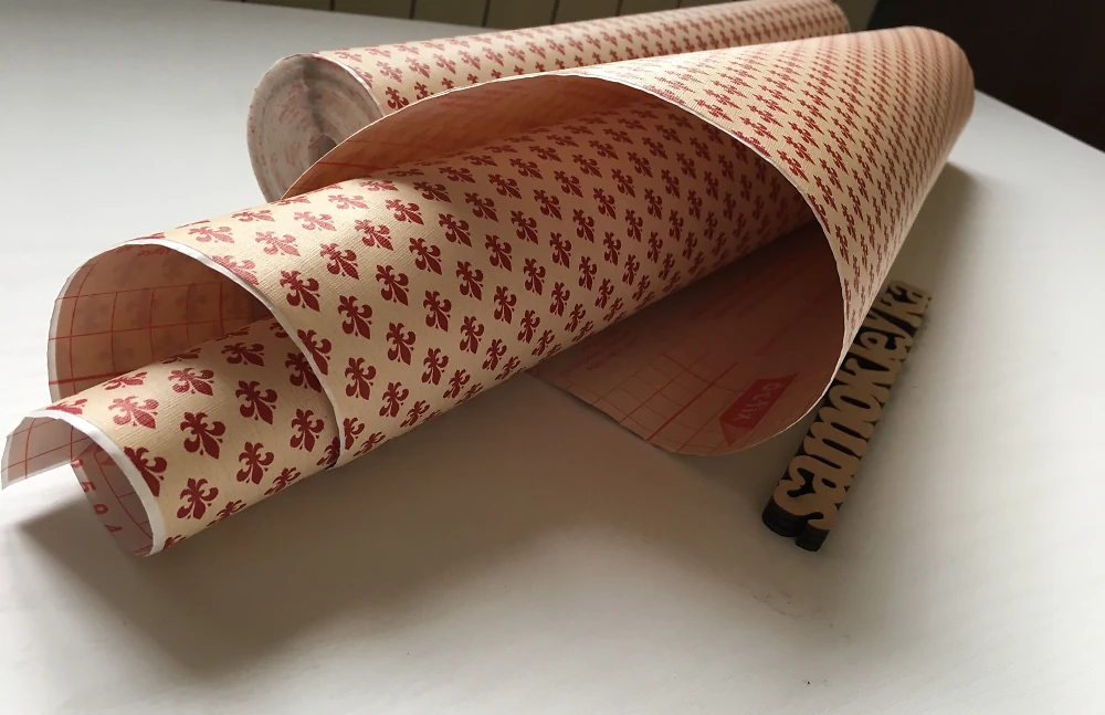 Самоклеющаяся пленка D-C-Fix 45см х 15м Df 200-2058 (Красные пики)