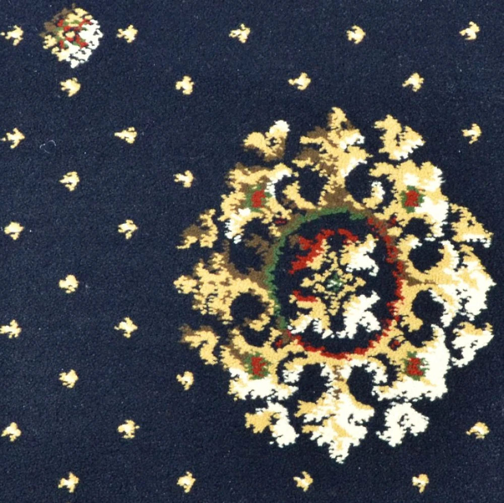 Ковролін Balta (Бельгія) серія London Wiltax Тканий 2505/30 Синій (1м2) ширина (4м)