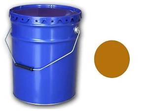 Эмаль для пола ПФ-266 DekArt Желто-коричневая 50 кг