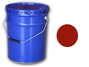 Эмаль для пола ПФ-266 Farbex Красно-коричневая 50 кг