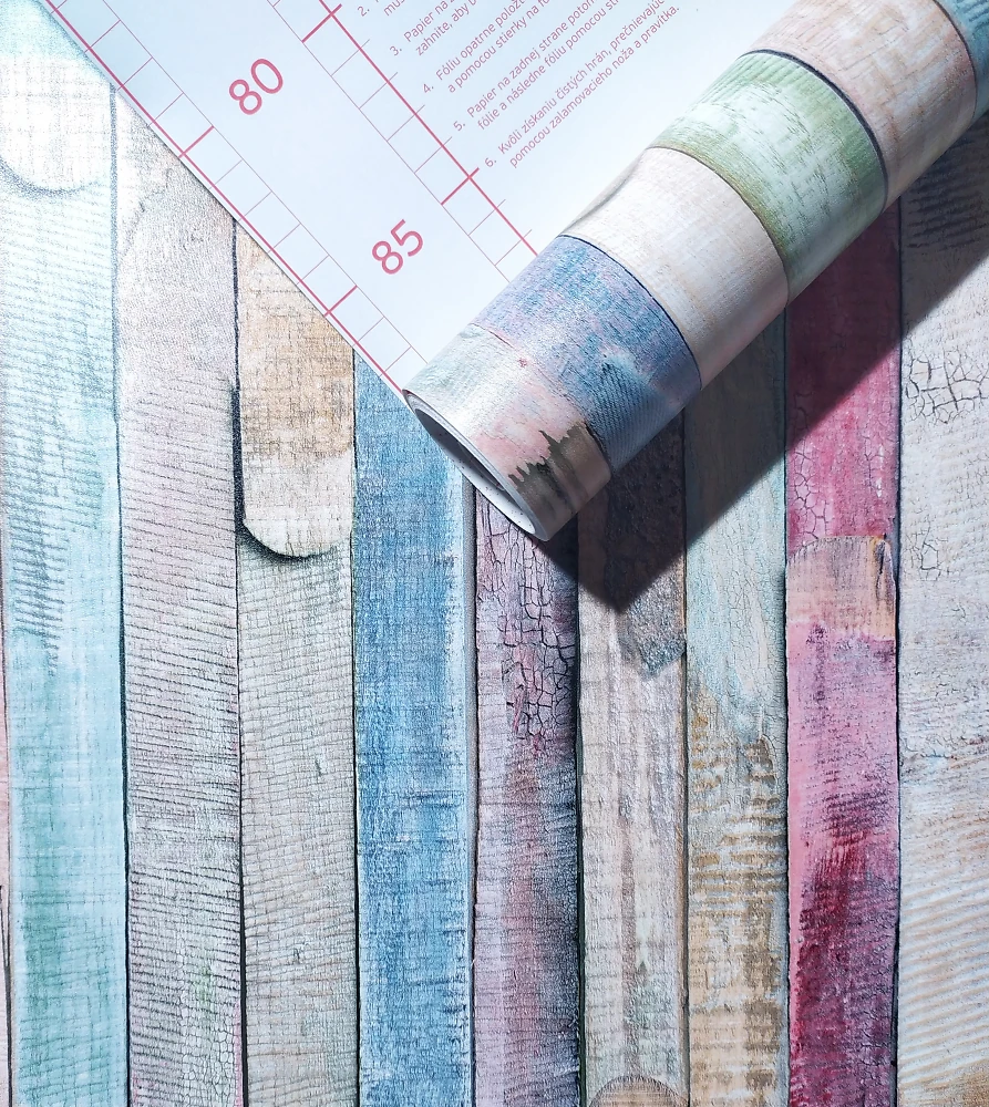 Самоклеющаяся пленка D-C-Fix 45см х 1м Df 200-3196 (Цветной заборчик)