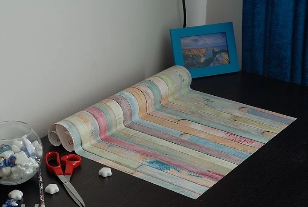 Самоклеющаяся пленка D-C-Fix 45см х 1м Df 200-3196 (Цветной заборчик)