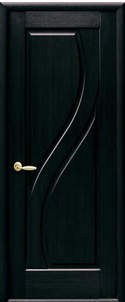 Дверь  Маэстра венге Прима (глухая) ПВХ DeLuxe Новый стиль