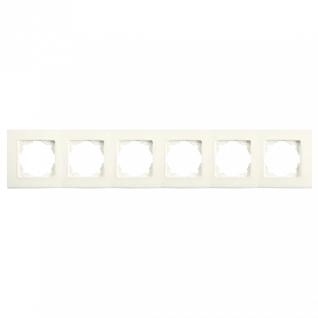 Viko Linnera крем Рамка 6-я горизонтальна