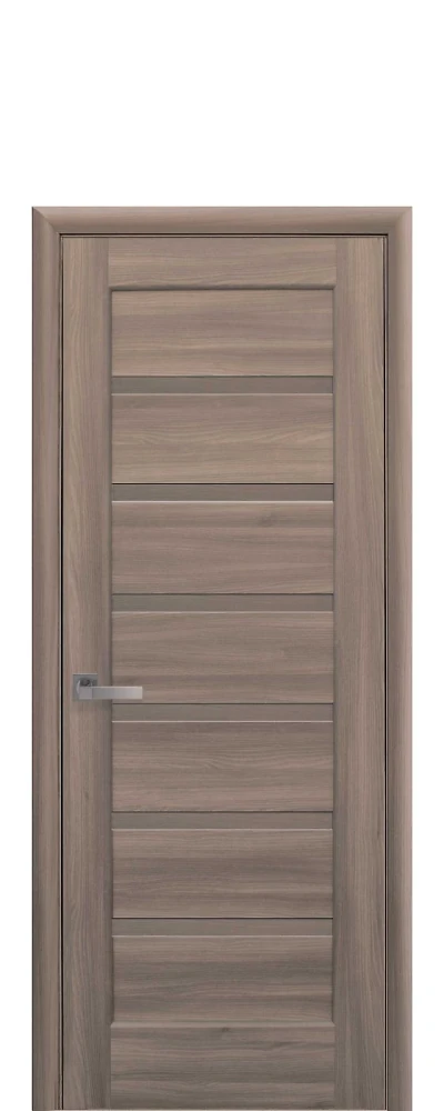 Дверь Ностра Линнея золотой дуб (глухая) ПВХ DeLuxe Новый стиль