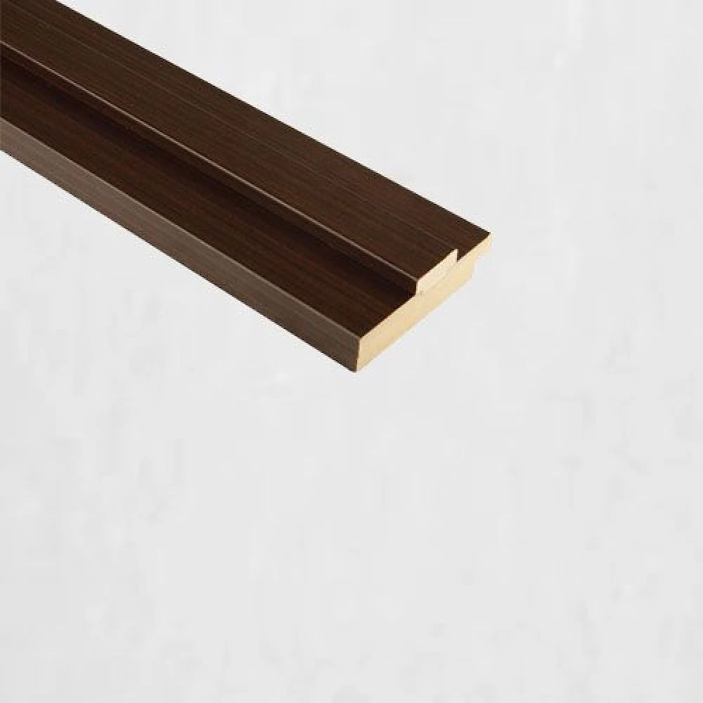 Коробка белый матовый ПВХ DeLuxe Деревянная K 100 (комплект) с уплотнителем Новый стиль