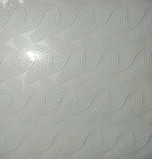 Плитка потолочная бесшовная Baraka Оазис белая