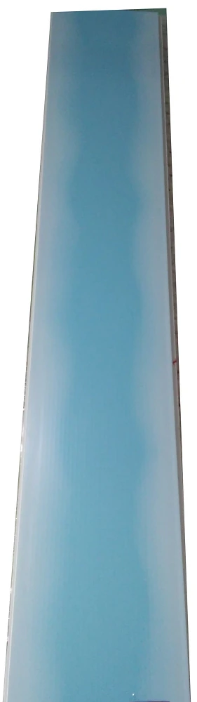 Пластик 3000*250*8мм Ветка орхидеи бирюза Фон Харьков-пласт