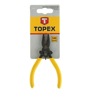 Плоскогубцы  140мм комбинированные прецизионные Topex 32D721