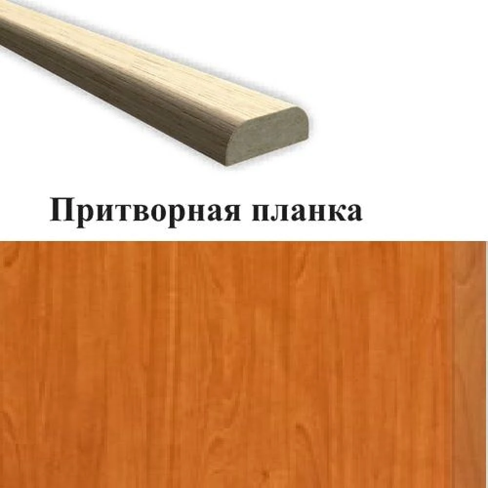 Притворная планка Экошпон МДФ ольха 3D 35х8х2070 (стоевая) Новый стиль