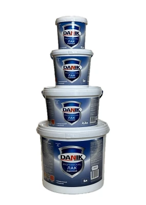 Лак акриловий глянсовий Danik 1,0кг