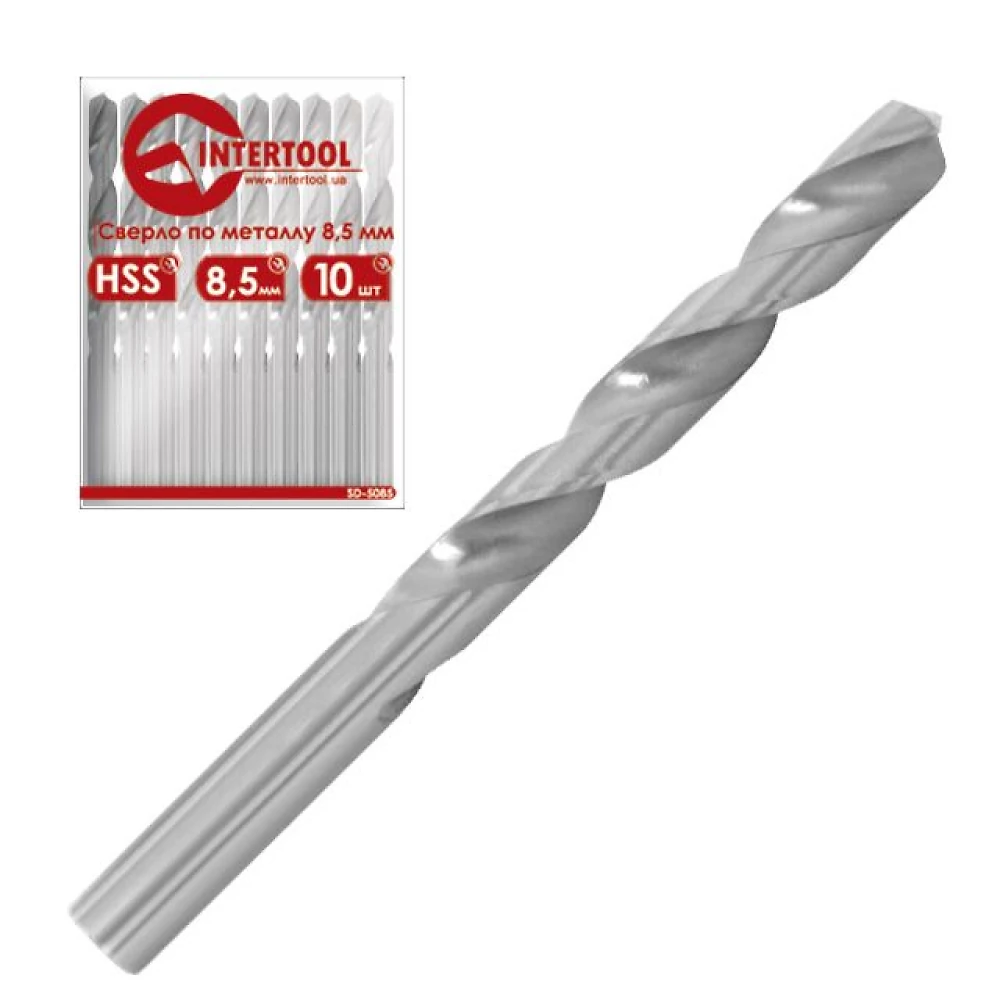 Сверло по металлу  3,3*65мм P6M5 (810019)