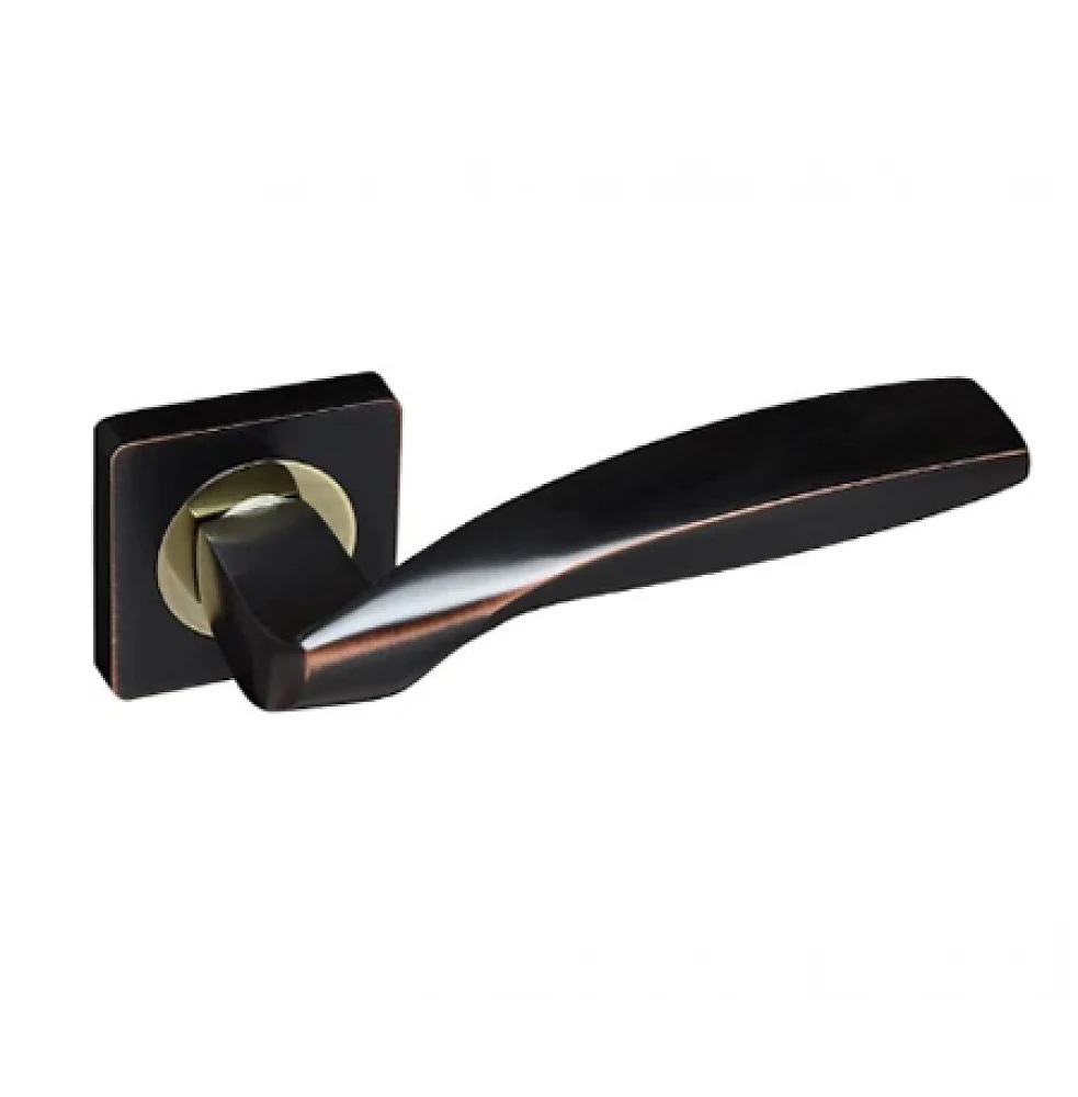 Ручка на розетке Gavroche GERMANIUM Ge  A1 цвет ORB/PB (черный/золото)