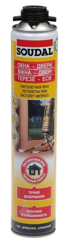 Піна проф 820мл SOUDAL PROFIL 65Л