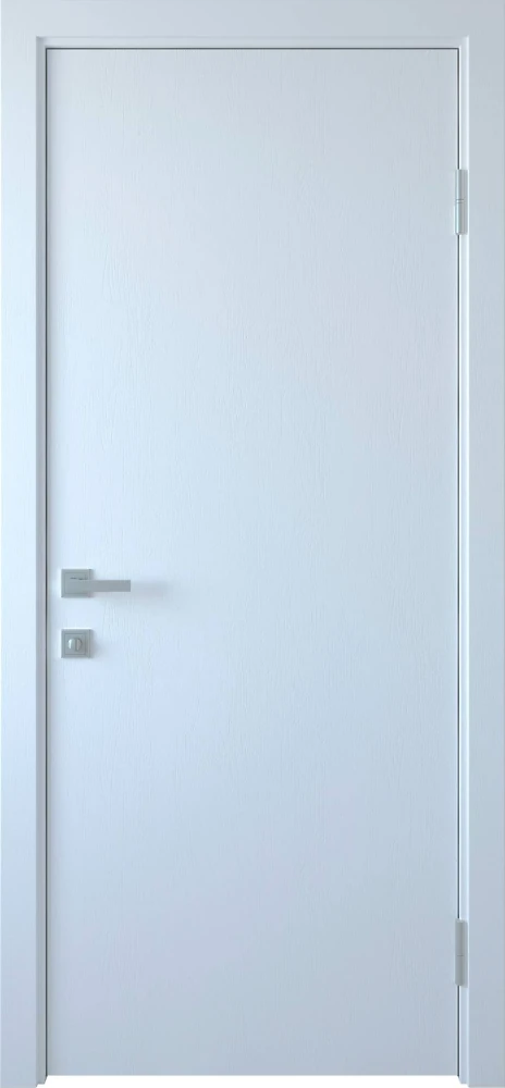Дверь Колори Стандарт белый (глухая) ПВХ DeLuxe 2000*900мм Новый стиль