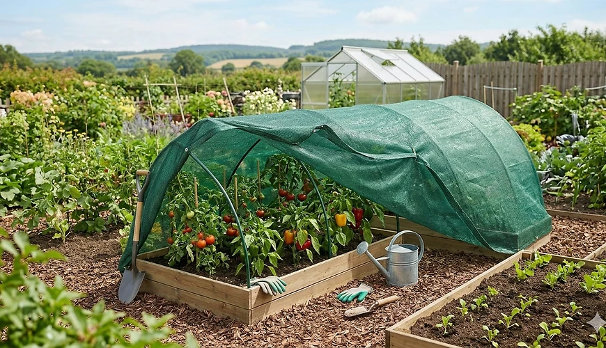 Какую затеняющую сетку выбрать для огорода