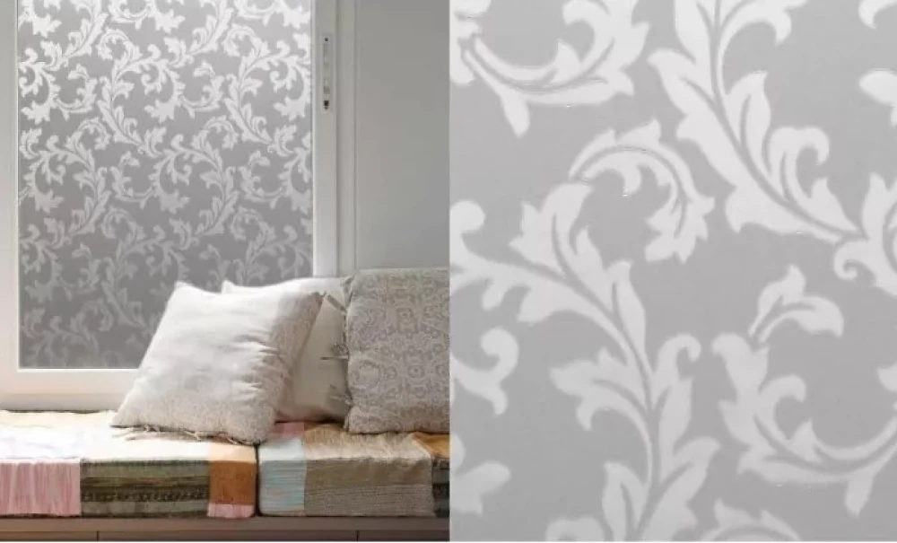 Самоклеющаяся пленка Patifix 90см х 1м 91-2045 (Растительный орнамент)