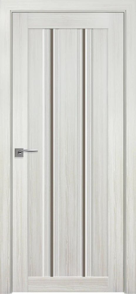 Двері Італьяно Верона С1 перлина біла (с бронзовим склом) SmartCover Новий стиль