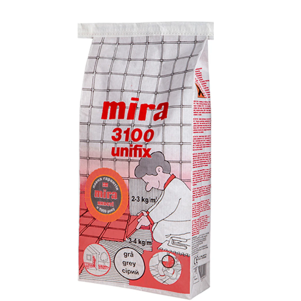 Клей для плитки для теплых полов Mira 3100 25 кг