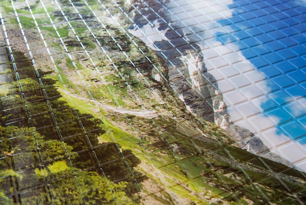 Пластиковое Панно Регул Горное озеро 944*645мм