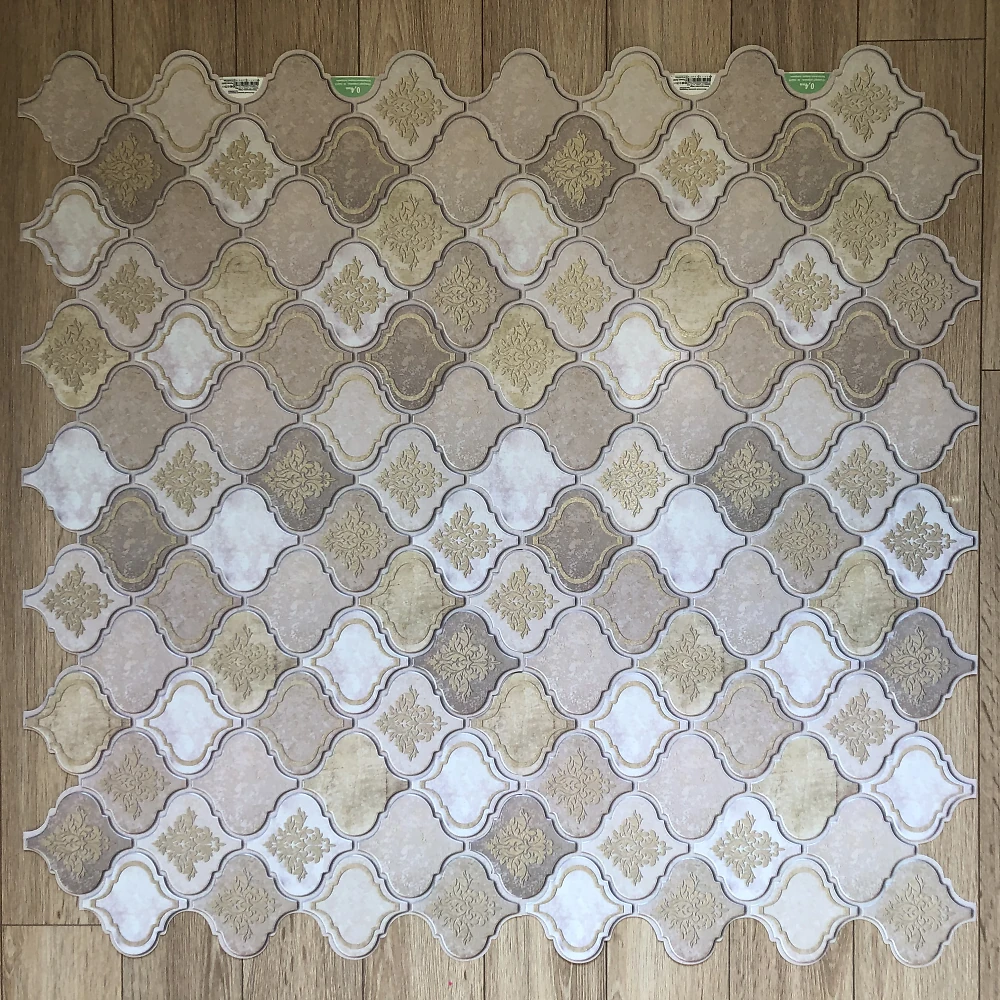 Пластиковая Панель Регул Восточный орнамент бежевый 915*507мм