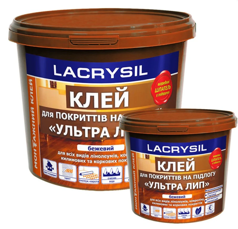 Клей Лакрисил монтажный акриловый Ультра лип 1,2 кг