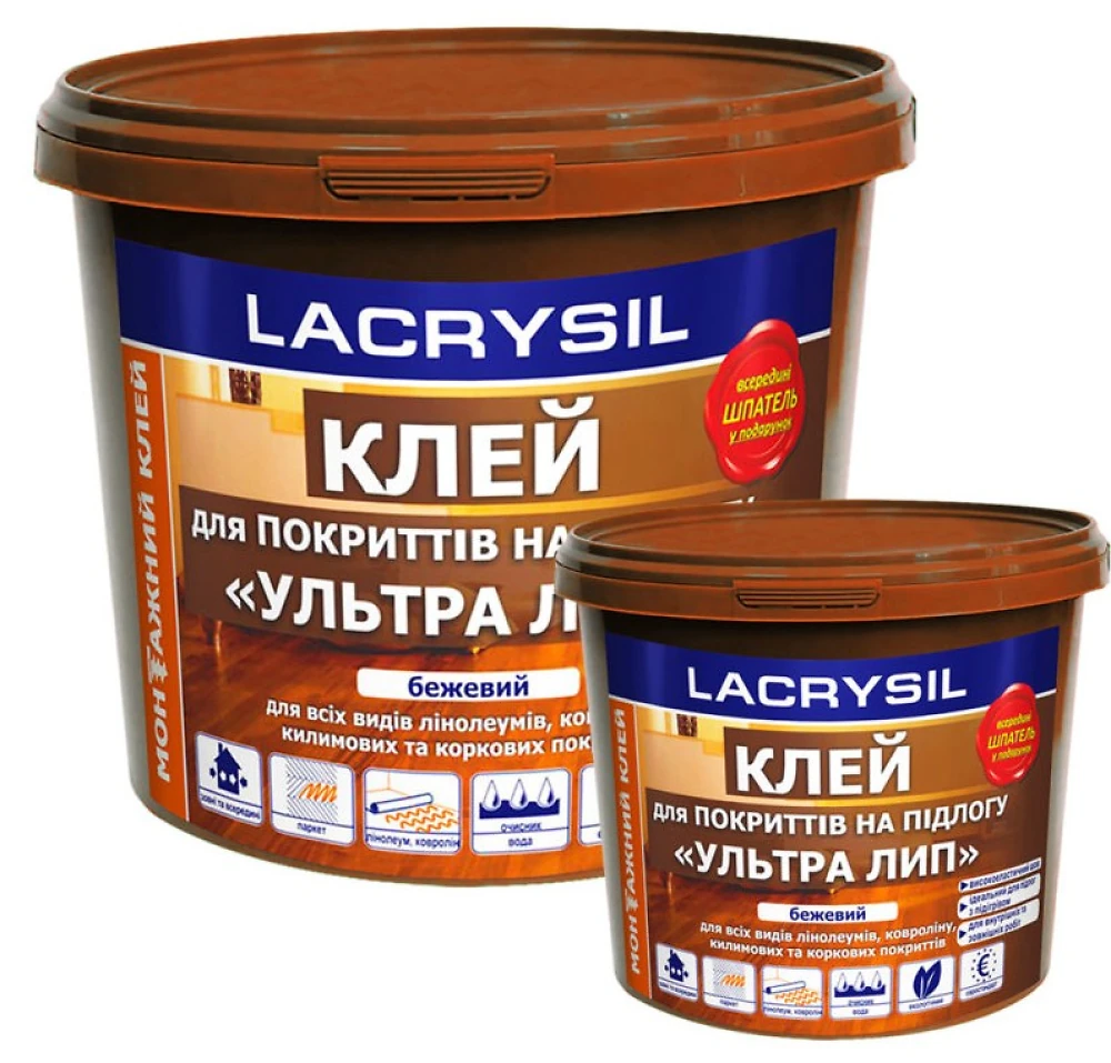 Клей Лакрисил монтажный акриловый Ультра лип 6 кг