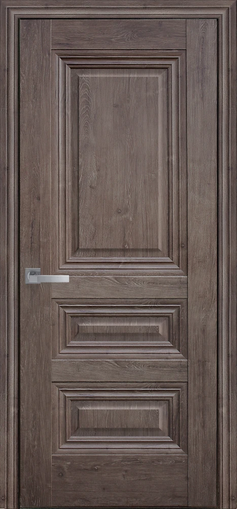 Дверь Прованс Камилла орех норвежский (глухая) ЭкоВуд Новый стиль