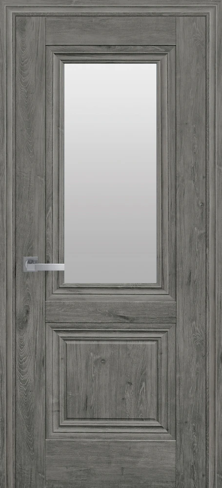 Двері Прованс Канна горіх сибірський (зі склом сатин) ЭкоВуд Новий стиль