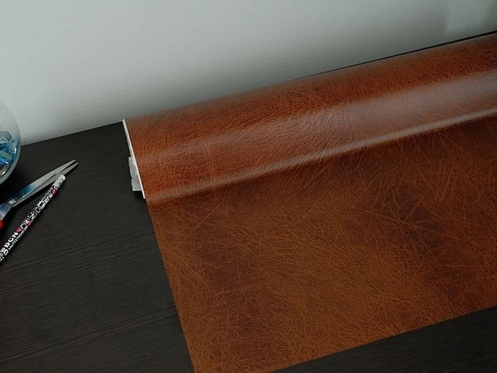 Самоклеющаяся пленка D-C-Fix 45см х 1м Df 200-1920 (Коричневая кожа)