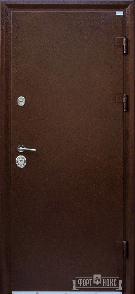 Дверь входная Форт нокс серия СТАНДАРТ Kраффт Антик медь/Дуб шале корица DA-8