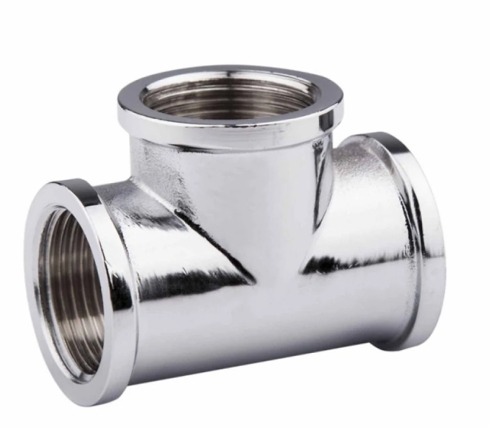 Тройник хром 3/4Вх3/4Вх3/4В SF361H20 SD FORTE