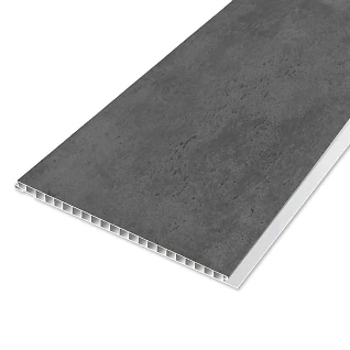 Пластик 2700 * 250 * 8 мм Индастриал Slate L 03.55 Le Gran ламинированный