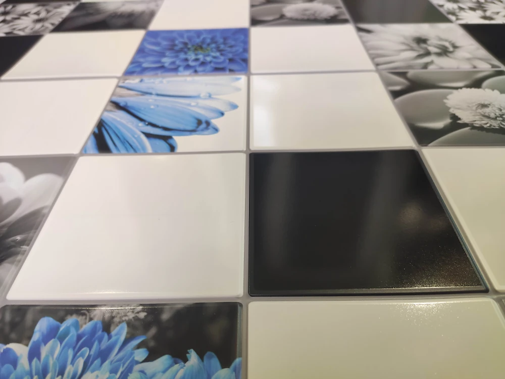 Пластикова Панель Пластмаркет кахельна плитка Джулія 960 * 485мм