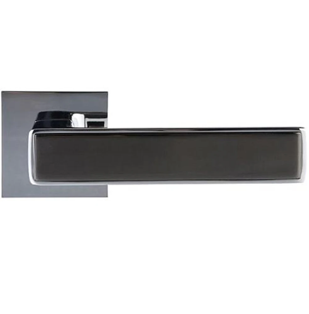 Ручка на розетке Gavroche NIKEL Ni  Z25 цвет CP/BN (хром/черный никель)