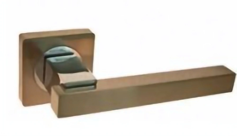 Ручка на розетці KEDR R06.103- AL колір  AB ( бронза)