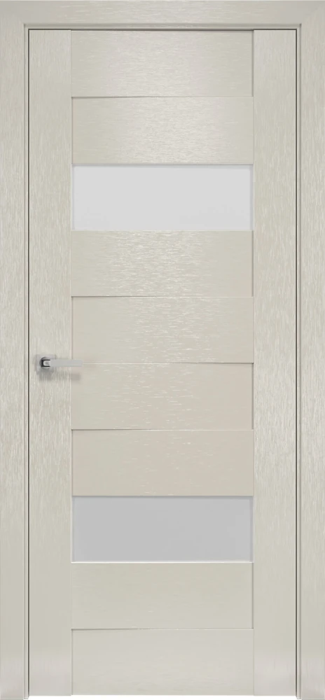 Двери Орни-х Женева х-беж (со стеклом сатин) Новый стиль