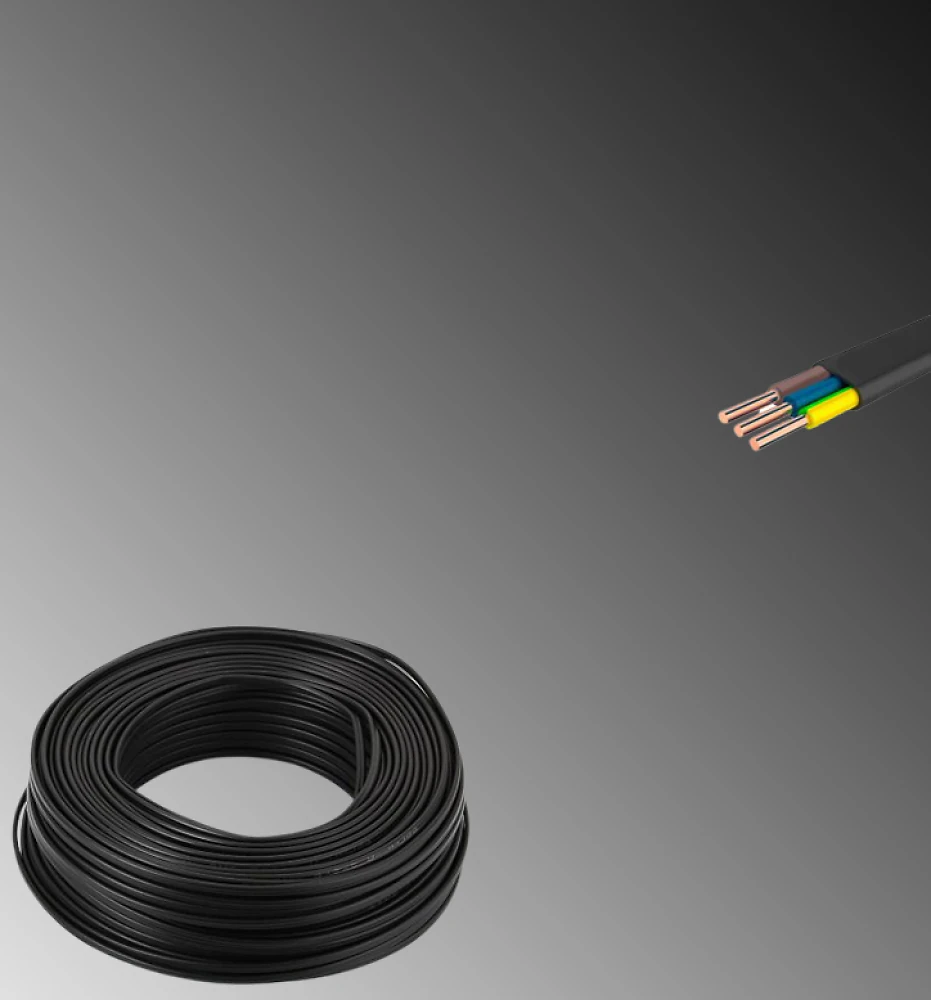 ВВГп нг 3х2,5 бухта 100м