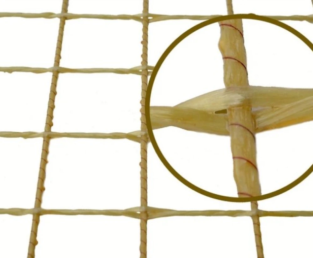 Сетка композитная полимерная 3 мм, 100*100мм  1м ширина (на метраж)