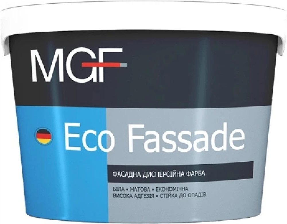 Фарба водно-дисперсійна фасадна MGF Eco Fassade 1 л 1,4 кг M690